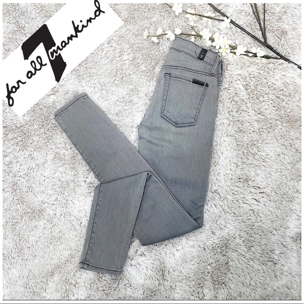 7 For all Mankind Skinny Jeans Size 24